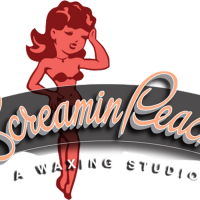 The Screamin Peach Logo