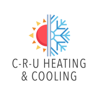 C-R-U Heating & Cooling Logo