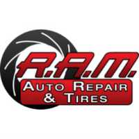 RAM Auto Repair & Tires Logo