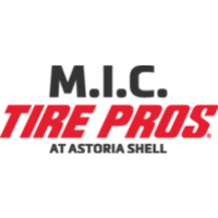 M.I.C. Tire Pros at Astoria Shell Logo