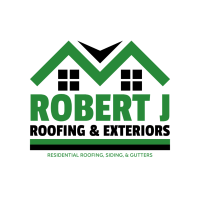 Robert J Roofing and Exteriors Logo