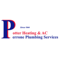 Potter Heating & Air Conditioning-Perrone Plumbing Logo