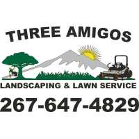 Three Amigos Landscaping & Lawn Services Logo
