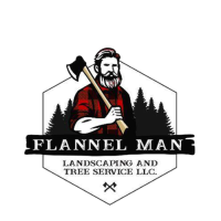 Flannel Man Landscaping and Tree Service Logo