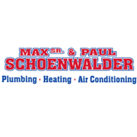 Max Sr & Paul Schoenwalder Plumbing, Heating and Air Conditioning, A Corp. Logo