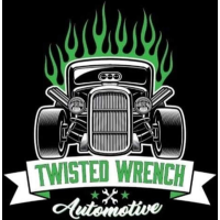Twisted Wrench Mobile Truck and Auto Service Logo