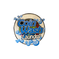 Basilone Coin Wash Laundry Logo