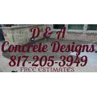 D & A Concrete Designs Logo