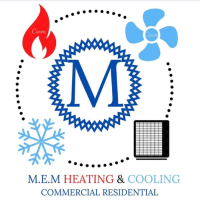 M.E.M. Heating & Cooling Logo