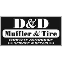 D & D Muffler & Tire Center Logo