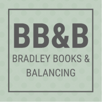Bradley Books and Balancing Logo