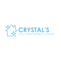 Crystal's Small Town Cleaning Company Logo