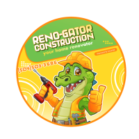 Reno-Gator Construction Logo