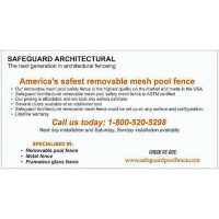 Safeguard Architectural Mesh and Glass Pool Fence Logo