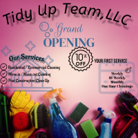 Tidy Up Team, LLC Logo