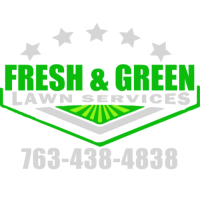 Fresh & Green Lawn Service Logo