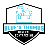 Blue's Thumbs General Contracting Logo