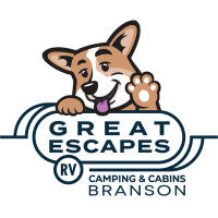 Great Escapes Camping & Cabins Branson Logo