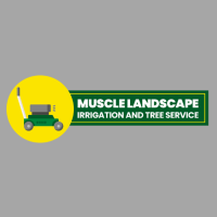 Muscle Landscape Irrigation and Tree Service Logo