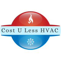 Cost U Less Heating and Air Logo