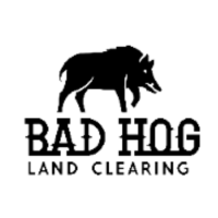 Bad Hog Land Clearing Logo