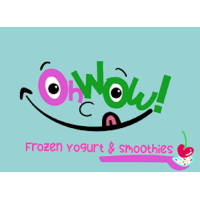 Oh Wow Frozen Yogurts and Smoothies Logo