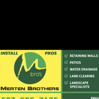 Merten Bros Walls & Landscaping Logo