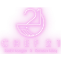 Chef 21 Sushi Burger and Korean BBQ Logo