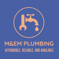 M&EM Plumbing Logo