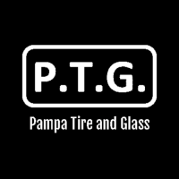 Pampa Tire and Glass Logo