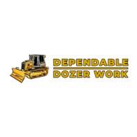 Dependable Dozer Work Logo