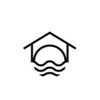 Laundry House - Laundromat Logo