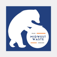 Midwest Waste Hauling Company Logo