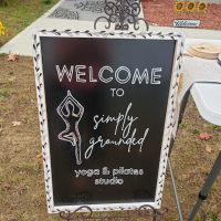 Simply Grounded Yoga/Pilates Logo