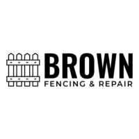 Brown Fencing & Repair Logo