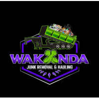 Wakanda Junk Removal Logo