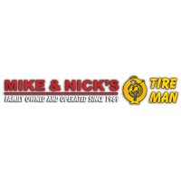 Mike & Nick's Tire Man Logo