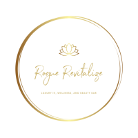 Rogue Revitalize- Luxury IV, Wellness, and Beauty Bar Logo