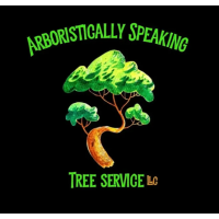 Arboristically Speaking Tree Service Logo