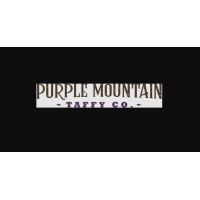Purple Mountain Taffy Company Logo