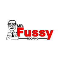 Mr. Fussy Roofing & Contracting Logo