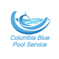 Columbia Blue Pool Service Logo