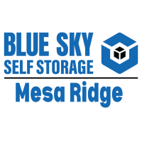Blue Sky Self Storage - Mesa Ridge Logo