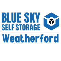 Blue Sky Self Storage - Weatherford Logo