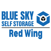Blue Sky Self Storage - Red Wing Logo