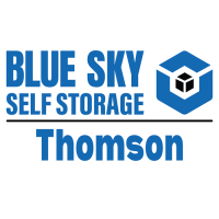 Blue Sky Self Storage - Thomson Logo