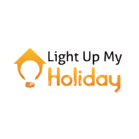 Light Up My Holiday Christmas Light Installation Holiday Decor Logo