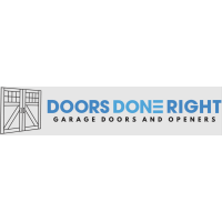 Doors Done Right - Garage Doors and Openers Logo