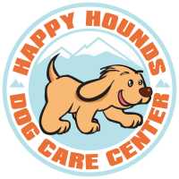 Happy Hounds Dog Care Center Logo