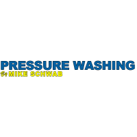 Pressure Washing by Mike Schwab Logo